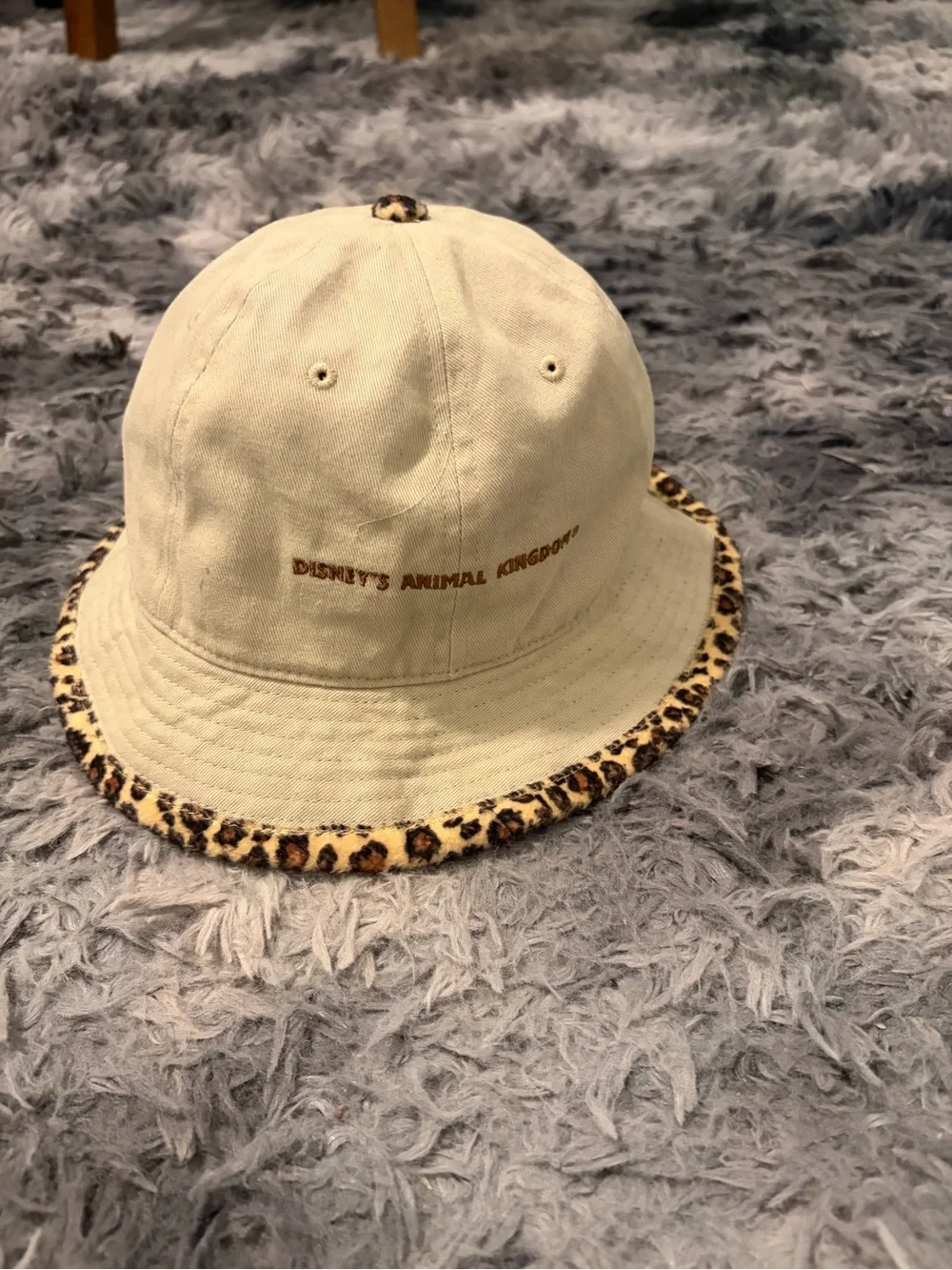 Walt Disney World Mickey Mouse Animal Kingdom Safari Hat Cheetah Print